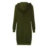 Casual oversized takki - pitkä huima hikipaita zipperillä - plus size