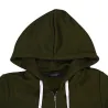 Casual oversized takki - pitkä huima hikipaita zipperillä - plus size