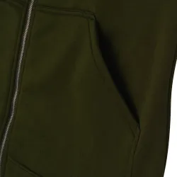 ChaquetasChaqueta casual oversize - sudadera con capucha larga con cremallera - más tamaño