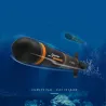 Sähköinen RC-sukellusvene torpedo - kokoonpanomalli - DIY-lelu