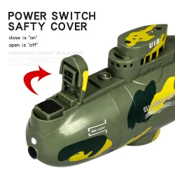 BarcoShenQiWei 3311M - mini barco submarino RC eléctrico - juguete modelo RTR