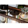 Vintage - hanging bottles holder - iron ceiling lamp - E27 LEDVerlichting