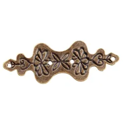 MueblesLatón antiguo - protectores decorativos de esquina - 4 piezas