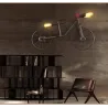 Cykel- och vattenrör - vintage LED Edison ljus - vägglampa