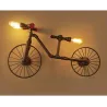 Polkupyörä ja vesiputki - vintage LED Edison -valaisin