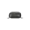 Modelig crossbody läderpåse med lövmönster