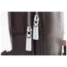 Bolsa de couro de crossbody na moda com padrão de folhas