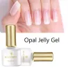 Opal gelé - nagelvarn - vit blöt av UV polska gel 6ml