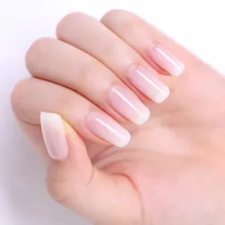 Opal gelé - nagelvarn - vit blöt av UV polska gel 6ml
