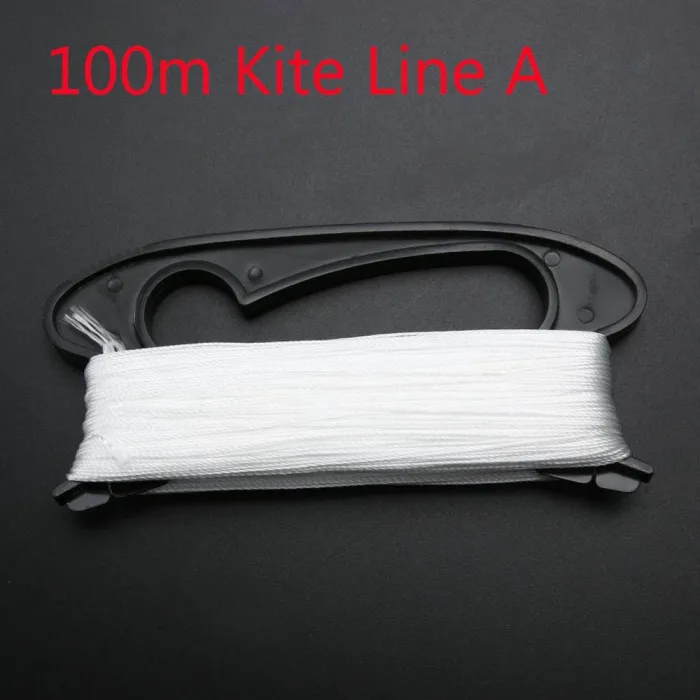 Plastic kite handle - polyester line 30m / 100m