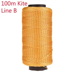 Plastic kite handle - polyester line 30m / 100m
