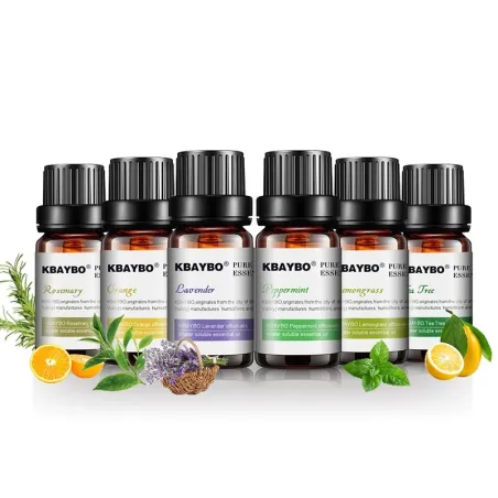 10 ml * 6 - Eteeriset öljyt kostutin - laventeli - teepuu - sitruuna - rosmariininen - appelsiini - piparminttu