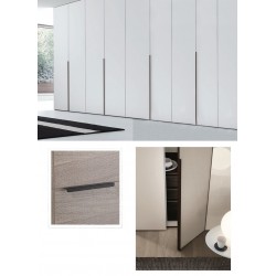 MueblesOro - plata - negro - mangos de puertas de muebles ocultos - aleación de zinc