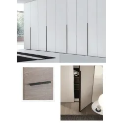 MueblesOro - plata - negro - mangos de puertas de muebles ocultos - aleación de zinc