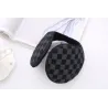 Warm winter earmuffs with fur - unisex