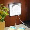 Dual USB port lataus LED-yön valo - valon sensori